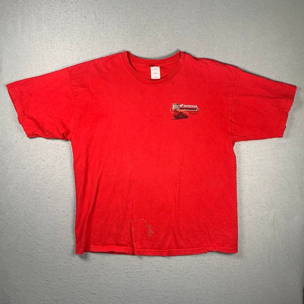 Vintage Honda Superbike Classic Shirt Mens XL 2004 Motorcycle Racing Event Bike - Picture 2 of 16